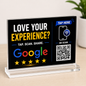 Custom NFC Google Review Acrylic Sign