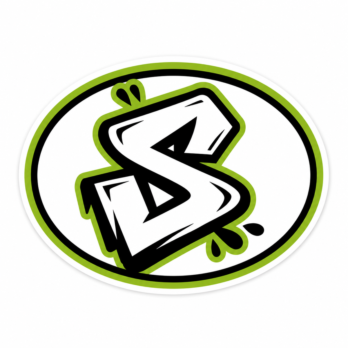 Oval Stickers