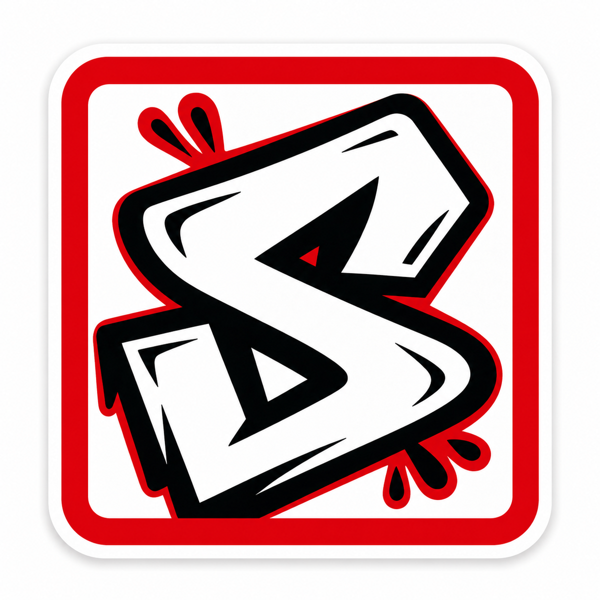 Rounded Corner Stickers